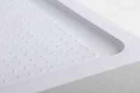Поддон акриловый, радиальный асиметричный TRAY-BB-RH-120/80-550-15-W-R 1200x800x150 BelBagno