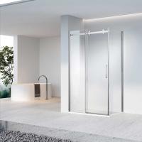 Душевой уголок  прямоугольный  Como-N VSR-4CN8013CL 1300x800 цвет хром стекло прозрачное Vincea