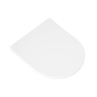 Сиденье для унитаза с микролифтом из дюропласта, быстросьемное с металлическим креплением AM211SC BOLOGNA 430х370х40 ART&MAX