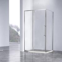 Душевой уголок квадратный/прямоугольный VSR-4SNP9010CL 1000x900x1950 профиль хром стекло прозрачное VINCEA