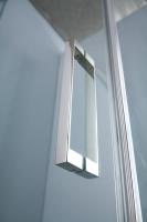 Душевой уголок прямоугольный.     SLIDER-AH-1-80-100/110-C-CR (1000-1100)x800x1950 Cezares
