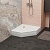 Душевой поддон трапеция RGW STYLE-TR акриловый  90*90*3.5 h 22 16180599-11 RGW